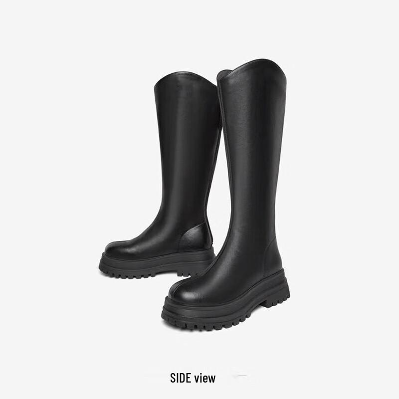 BASTO Women's Thick-Sole Knight Boots
