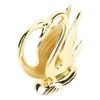 Upright Gold Napkin Holder Zinc Alloy Tissue Dispenser Stand  For Restaurant