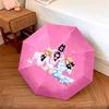 1 PC Automatic Folding Umbrella - Oshi No Ko Pattern, Portable & Foldable Design with 8 Ribs, Christmas Birthday Gifts
