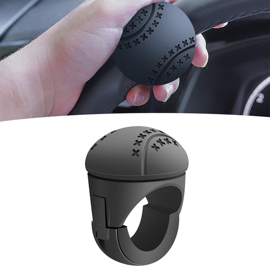 Pomello per Volante Universale Controllo Potenziato Manico Antiscivolo Resistente all'Usura Ausilio Booster per Auto Camion