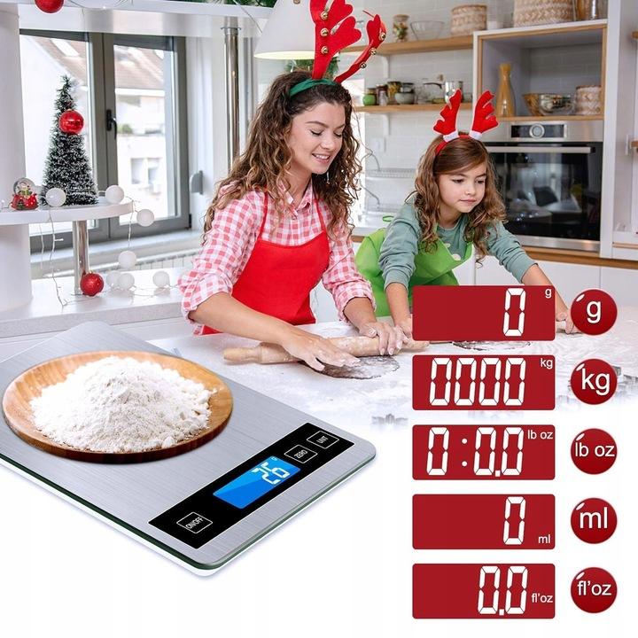 Wodoodporny Elektroniczna Waga Kuchenna O Wysokiej Precyzji 15Kg/1G Usb