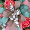 Easter Decorative Bunny Wreath Webbing Wreath Home Simulation Plant Party Garden Front Door Decoration Ornaments