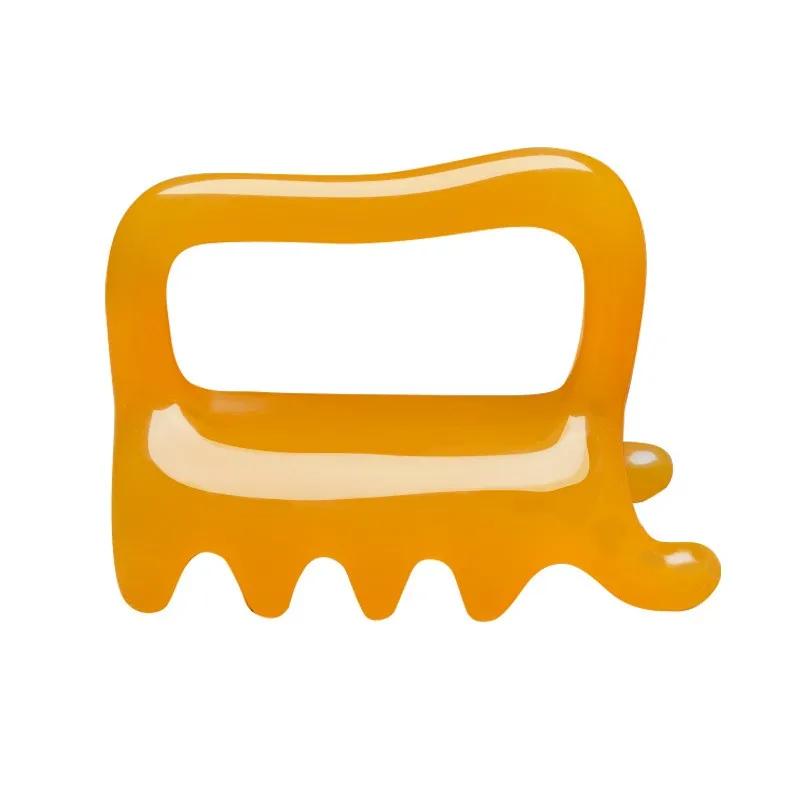 

Massage Tools, Spinal Meridian Unblocking, Shoulder And Neck Acupressure Massage, Stretching Rod, Back Scraping Tool Board оранжевый