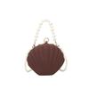Evening Bags for Women   Transparent Shell Bag Clutch Box Handbags Pearl Chain Crossbody Bag Acrylic Purse Shoulder Bag