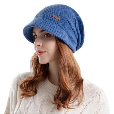 Autumn Women's Pullover Hat Casual Fashion Outdoor Hiking Versatile Hats