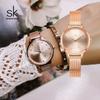 Ladies Watch Women'S Rose Gold Light Luxury Milan With Waterproof Quartz Watch Japanese Movement 0142