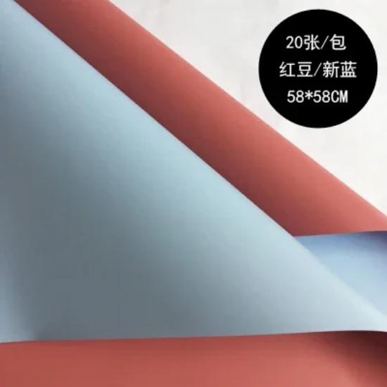 

20 шт. водонепроницаемая 2 цвета оберточная бумага для цветов розы в корейском стиле толстая подарочная оберточная бумага для цветов флориста