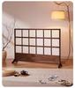 Retro Solid Wood Folding Screen Divider for Living Room and Bedroom
