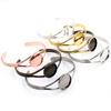 20mm 7 Farben Vergoldet V-Form Armreif Fassungen Armband Cabochon Basis Cameo Rohling Lünette Tablett Hochwertiges Zubehör