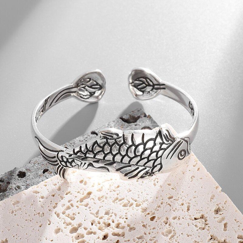 Indian Tribal Eagle Open Adjustable Bracelet Men\\'s/Women\\'s Domineering Wildlife Metal Jewelry Accessory Gift