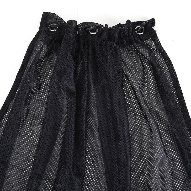 Black Car Sun Shade Side Window Curtain Auto Interior UV Protection Mesh Fabric