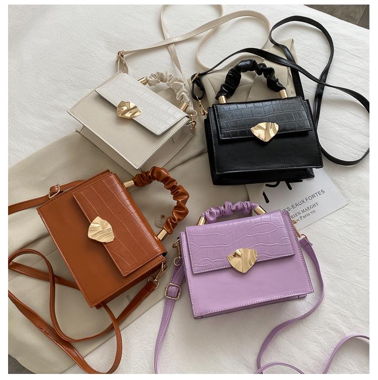 【COLOR iN ID】leather chain square bag Buy SCIONE Summer Small Fresh Bag Women Bag New Chain Small
