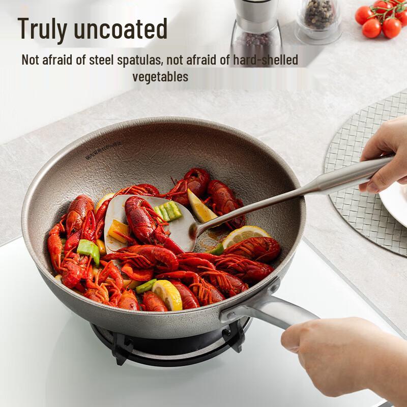 Chui Da Huang Pure Titanium Non-stick Frying Pan 28cm