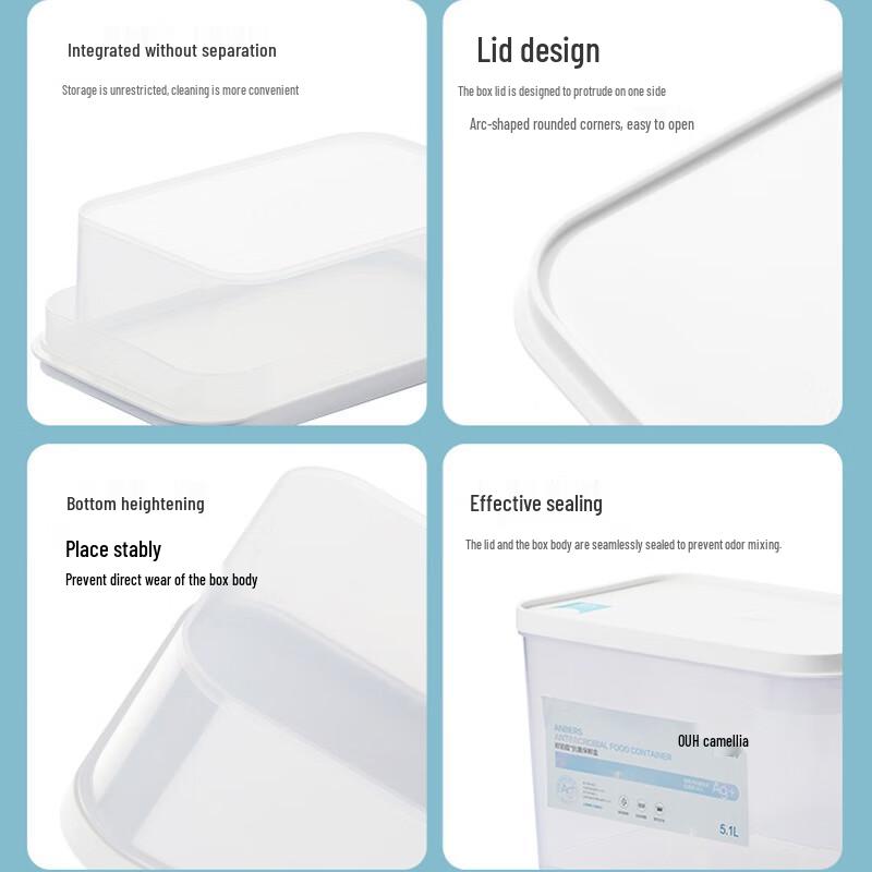 Chahua Ag+ Antibacterial Fresh-keeping Storage Box