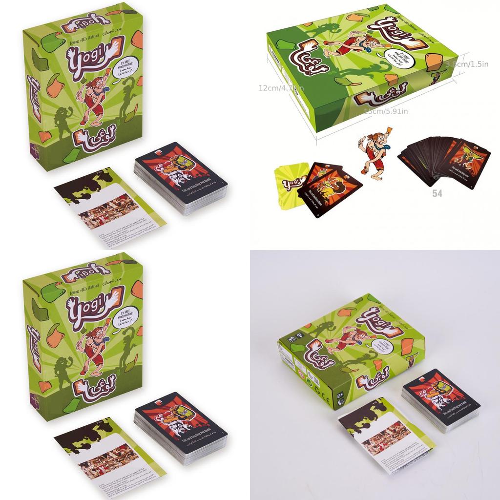 Colorful Arabic Cards Game Toy Ideal For Family Bonding And Skill Development