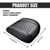 Leather Front Car Seat Covers, Anti-Slip Breathable Bottom Car Seat Protector, Full Wrapping Comfortable Edge Automotive Seat Covers, Fits Cars,