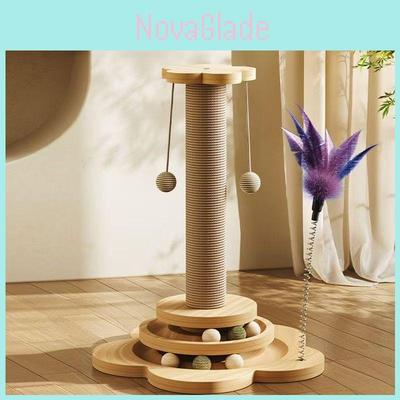 Cat Scratcher Toy With Rope Durable Nonshedding For Indoor Cats