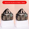 Women's Portable Waterproof Makeup Bag, Large Capacity Travel Toiletry Organizer, Transparent Wet and Dry Separation, Super Hot 2021.