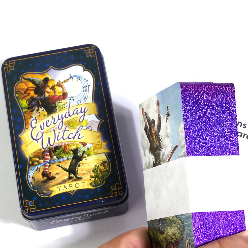 Lucid Dreams Tarot In Gold Stamped Tin Box - Premium Tarot Cards Set