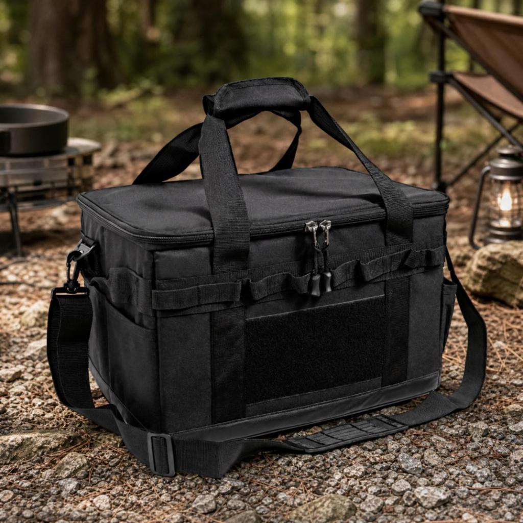Large Capacity Folding Hard-Sided Camping Storage Bag Sturdy