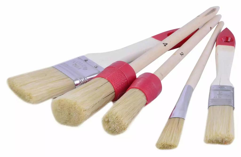 Set of 5 HARDY Paint Brushes