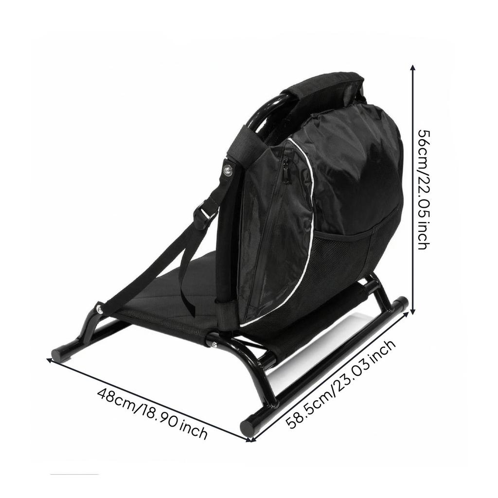 Kayak Seat with Storage Bag Padded Furniture Supportive for Anglers