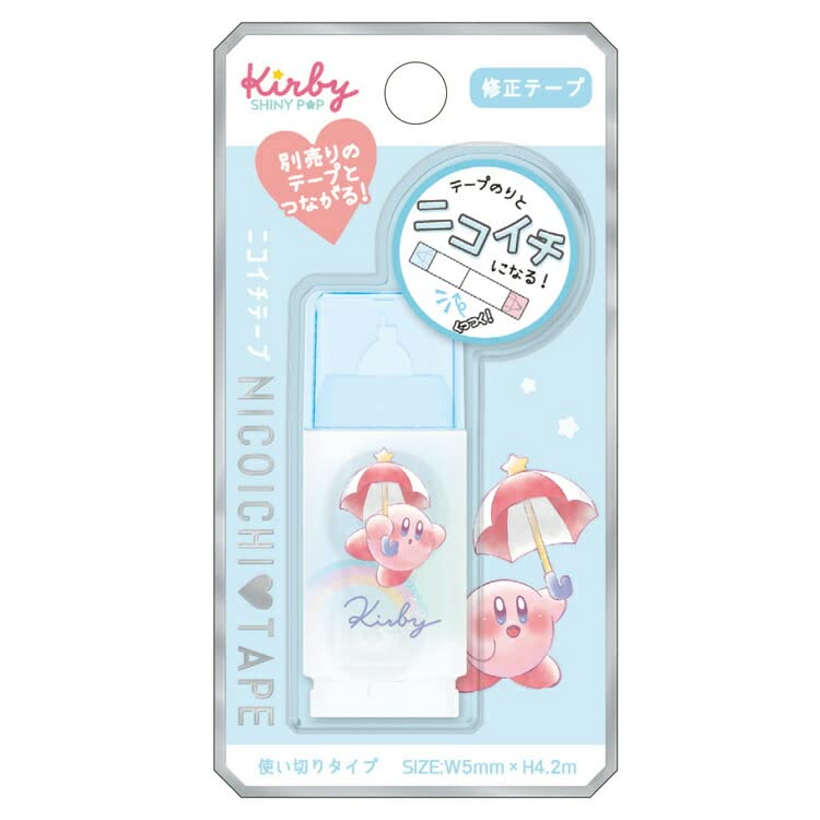 

Kirby of the Stars Nicoichi Correction SKY Kamio Japan Character Goods Почтовый заказ [корректирующая лента] Лента/MELTY