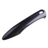 1 set Car Exterior Door Handle Cover Trim With 1 Key Hole Carbon Fiber Texture Style Fit for Infiniti QX80 SUV 2014-2024