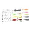 42pcs Fishing Lures Kit Incisive Lifelike Professional Lure Baits Tackle Set for Outdoor Fishing