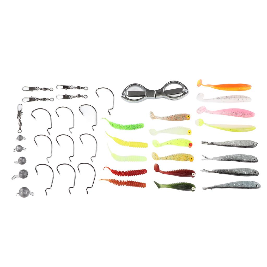 42pcs Fishing Lures Kit Incisive Lifelike Professional Lure Baits Tackle Set for Outdoor Fishing