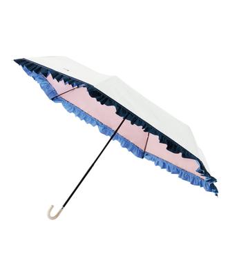 Estaa MOONBAT Premium Parasol for Decorative Folding Light-Blocking, Heat-Blocking, UV-Blocking Women, 50cm, Umbrella, Off-White