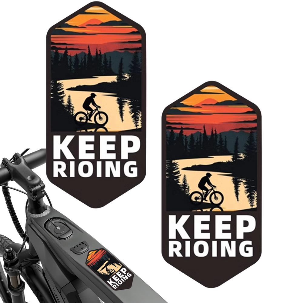 Road Cycling Stickers Cycling Top Tube Decals Bikers Frame Stickers For Car Laptop Water Bottle Waterproof Phone Case Decal