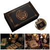 Push Pull Tarot Cards Storage Box Wood Tarot Card Storage Case Portable Card Container Astrologys Trinkets Box Enduring