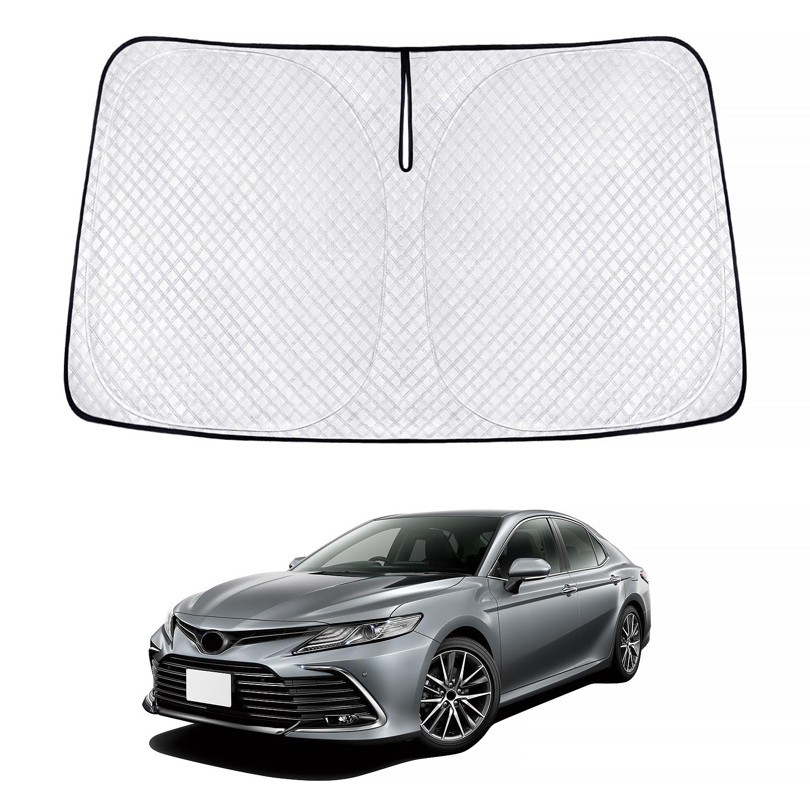 

New Camry 70 Series Sunshade 10th Generation Camry Windshield Sunshade Car Shade Shade Curtain UV Cut Sunshade Light Blocking Heat Insulation UV