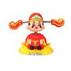 God of Wealth Cute Cartoon Car Ornament for Rearview Mirror