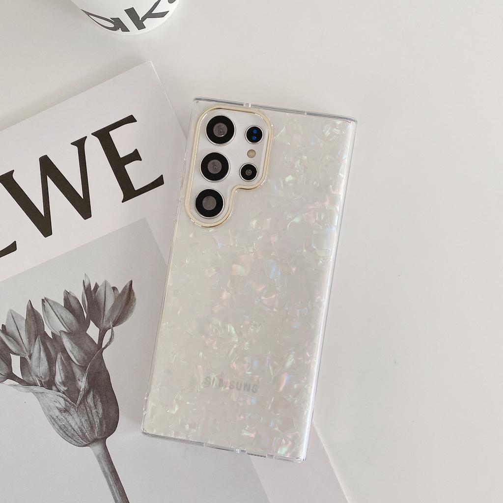 Shell Pattern Is Suitable for Samsung S11 Mobile Phone Case S11ultra Double-sided Coated Imd A11/A11 Electroplated Mobile Phone Case