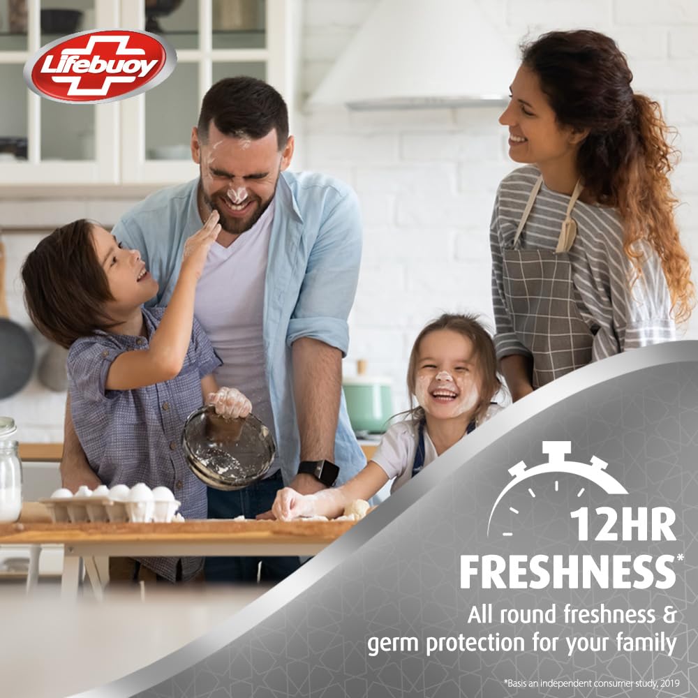 LIFEBUOY Nature Pure Body Wash 1L Natural Clean Freshness And Germ Protection For Daily Shower Care