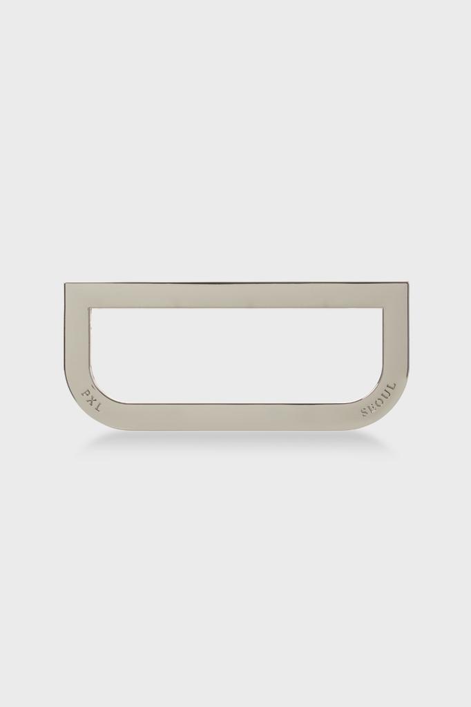 Proxy.L Metal Grip Slim Briefcase (Black/Silver)