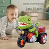 Electric T-Rex Stunt Motorcycle Toy for Kids
