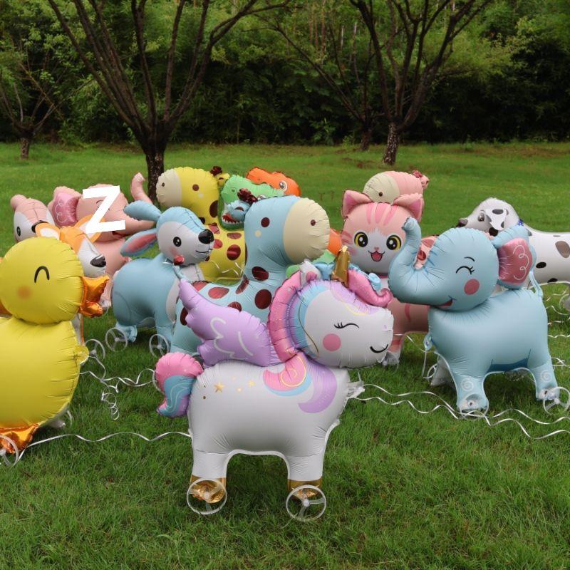 

Новый стиль животное алюминиевый шар с колесами – Детский мультяшный декор для дня рождения 10 pieces random mix + 1 pump