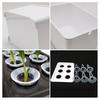 Hydroponic Grow Box 6-Hole Planting System Home Herb Planter Vegetable Cultivation Kit for Indoor Gardening