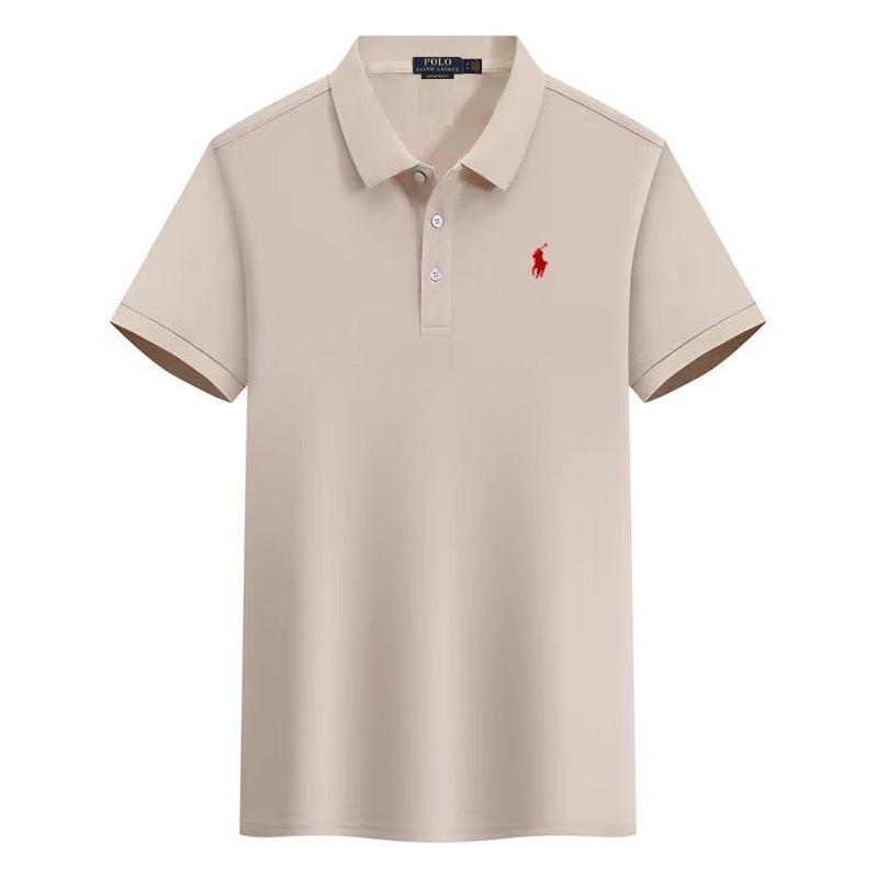 Herren Kurzarm-T-Shirts mit Stickerei, Poloshirts sowie Hemden mit Kragen für Freizeit und Business