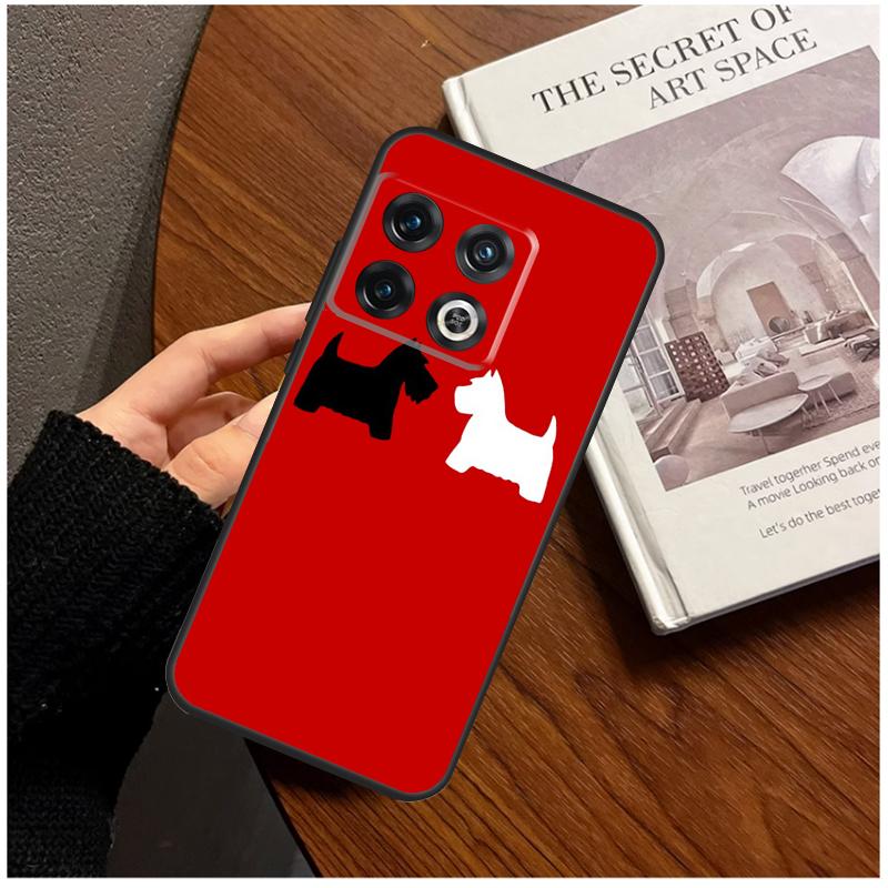 Cartoon Westie Dog For OnePlus 15 13 12 11 13T 10T 8T 10R 12R 13R Case For OnePlus Nord 5 CE 3 2 4 Lite N20 N30