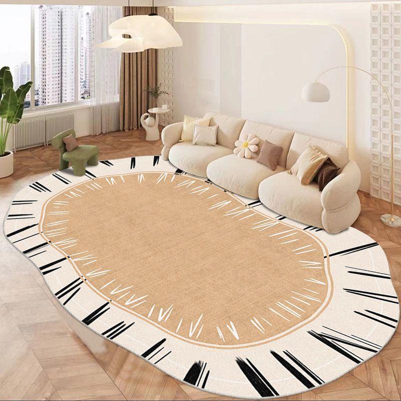 Luxury Irregular Carpets Living Room Decoration Home Coffee Table Anti-slip Large Size Rugs Bedroom Washable Soft Floor Mat