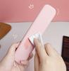 Silicone Pencil Case Compact Student Pencil Bag Simple Color Pen Holder Premium Stationery Storage Bag For Back To School Gift