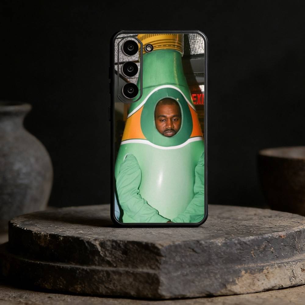 Funny Singer Kanye West Ye Clear Phone Case For Samsung Galaxy A20,21s,22,31,32,52,53,72,73,80,91 Soft Black Shell Samsung a13 5g