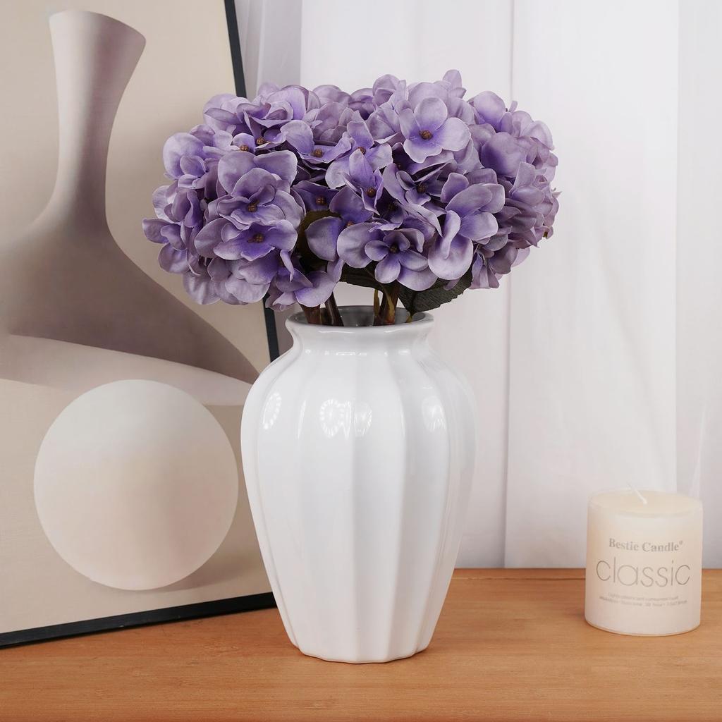 Artificial Rose Flower Silk Hydrangea Wedding Small Bouquet Fake Flower Party DIY Autumn Beautiful Decoration 36cm/14.17inch