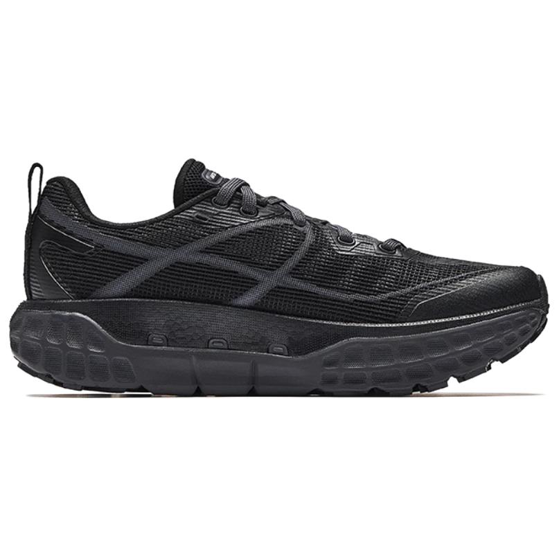 New Anta Breathable And Slip Resistant Low Top Casual Running Shoes Women's Black 122535534A-2