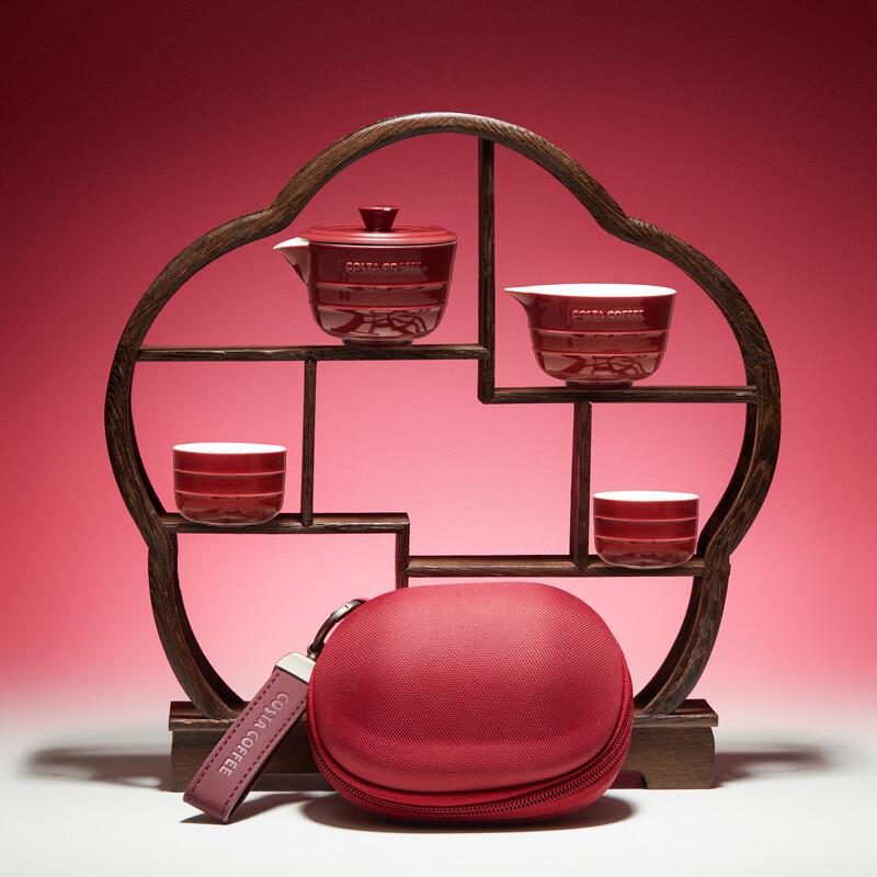 COSTA Portable Ceramic Tea Set