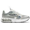 Nike Zoom Air Fire Comfortable Trendy Shock Absorption Non-Slip Low-Top Marathon Running Shoes Women Sneaker White Silver CW3876-001